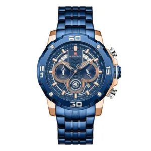 NAVIFORCE NF9175 Stainless Steel Chronograph Men's Watch - Variant 2