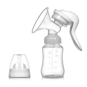 Single Manual Smooth and Gentle Breast Feeding Pump