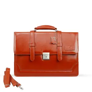 Mens Messenger Bag 15.6 Inch Waterproof Leather Office Work Bag - Variant 3