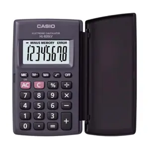 Casio HL-820LV 8 digits Portable Type Basic Calculator