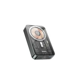 HOCO Q14A Ice Crystal Transparent Magnetic Wireless charging 10000mAh Power Bank