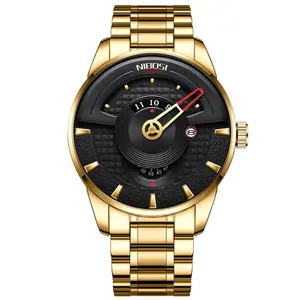 Nibosi 2509 High Quality Stainless Steel Fashion Men's Watch - Variant 2
