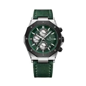 Naviforce NF8028 Luxury Genuine Leather Straps Chronograph Sports Men's Watch - Variant 3