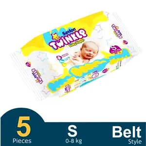 Savlon Twinkle Belt System Baby Diaper Small Size - Variant 1