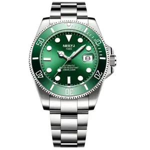 Nibosi 2597 High Quality Stainless Steel Belt Calendar Men's Watch - Variant 3