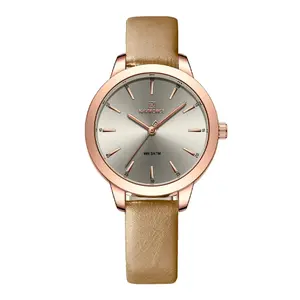 NAVIFORCE NF5024 PU Leather Analog Watch For Women - Variant 4