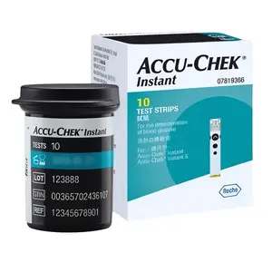Accu-Chek Instant Blood Glucose Test Strip Packs