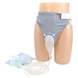 Urine Collection Bag for Unsex Silicone Ventilated Catheter Grey color Bag