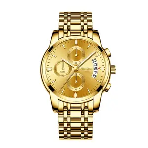 Nibosi 2353 High Quality Stainless Steel Analogue Men's Watch  - Variant 4