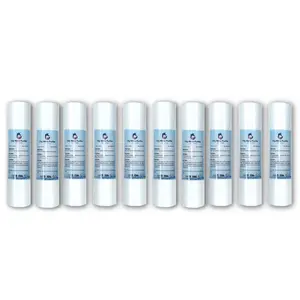 10-Inch 1 Micron Sediment Filter Cartridges Combo Pack