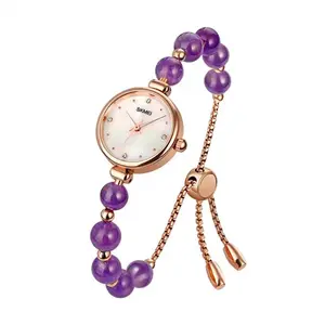 Skmei 1983 Bracelet Diamond Small Fashion Thin Waterproof Analog Watch - Variant 3