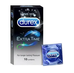 Durex Extra Time Condom 10pcs Box- Extra Dots Longer Lasting