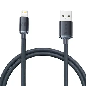 Baseus Crystal Shine 1.2m USB to Lightning 2.4A Fast Charging Cable