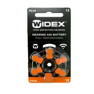 Widex 1.45 Volt Hearing Aid Batteries Size 13