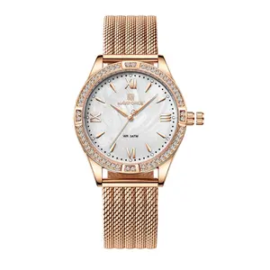 NAVIFORCE NF5028 Elegance casual Diamond Female Quartz Wristwatches - Variant 2