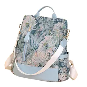 Lightweight Medium Classic Floral Graphic Women’s Backpack