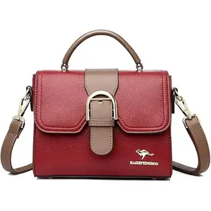 Contrast Luxury & Stylish Design Color Women Shoulder Bag