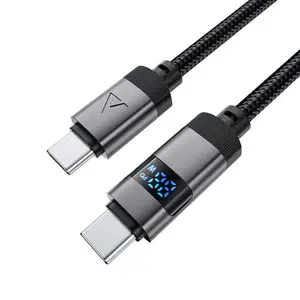 ACEFAST C15-03 USB-C to USB-C 60W Cable with LED Display