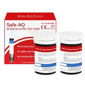 Sinocare Safe AQ Test Strips Pack for Glucometer