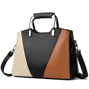 Trendy Contrast Luxury & Stylish Design Color Women's Shoulder Bag - Variant 2