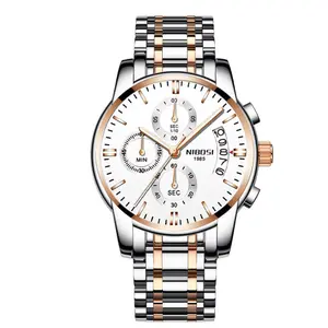 Nibosi 2353 High Quality Stainless Steel Analogue Men's Watch  - Variant 2