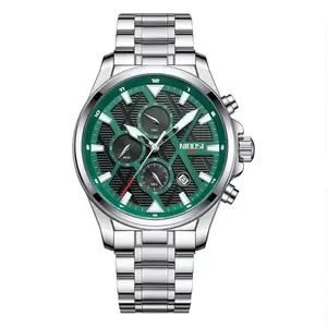 Nibosi 2512 High Quality Stainless Steel & Multifunction Chronograph Men's Watch