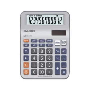 Casio MC-12M Large Display for Easy Readin Desktop Calculator