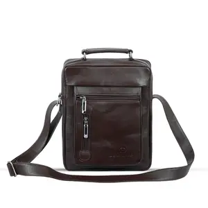 Leather Practical Design with Enough Space Messenger Bag - Variant 2