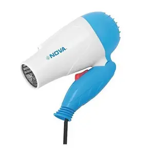 Nova Nv-658 Portable Folding 1000W With Professional Hair Dryer