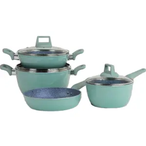 Kiam Die-Casting Non-Stick 7 set Ceramic Coated Fry Pan - Variant 3