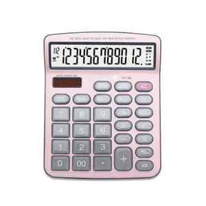 Citiplus GT-88 12-Digit Solar Battery Powered Electronic Calculator
