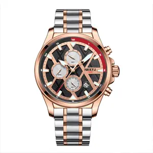 Nibosi 2510 Waterproof & Chronograph Stylish Men's Watch - Variant 4