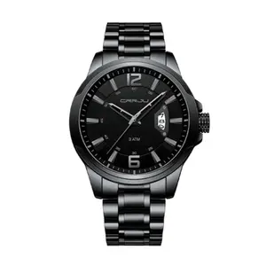 CRRJU 2191 High Quality Stainless Steel Analog Quartz Men's Watch