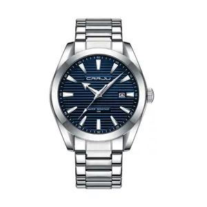 CRRJU 5006 Classic Stainless Steel Multifunctional Analog Quartz Fashion Men's Watch - Variant 2