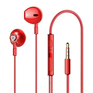 Lenovo HF140 3.5 mm Jack Super Bass Metal Wired Earphone - Variant 2