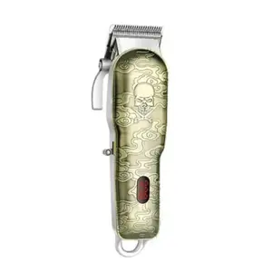 Kemei KM-227 Electric and Rechargeable Metal Body Trimmer for Men
