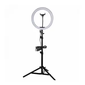 Video lamp with Tripod for Smartphone 12'' Ring Light Photo Studio Camera