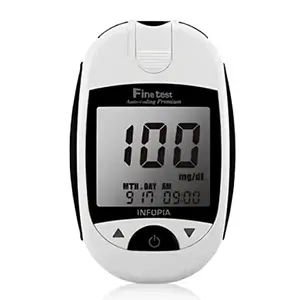 Fine Test Auto-coding Diabetes Measuring Digital Glucometer Machine