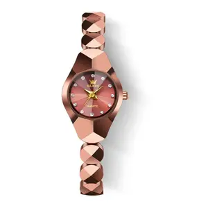 OLEVS 7007 Elegant Luxury Tungsten Steel Analog Wrist Watch For Women - Variant 2