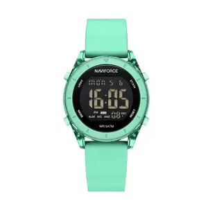 Naviforce NF7108 Silicone Strap Multi-Functional Sport Fashion Digital Women Watch - Variant 4
