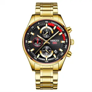 Nibosi 2375 High Quality Stainless Steel Analog Men's Watch