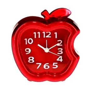 Apple Table Alarm Clock Jumping Movement Needle Display
