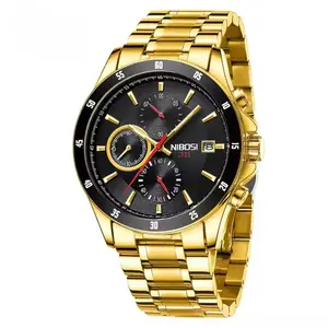 Nibosi 2530 Luxury Stainless Steel Chronograph Men's Watch - Variant 4
