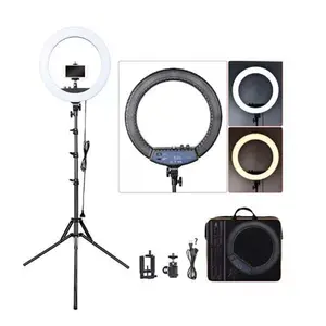 Jmary FM-18R Photography Makeup Studio Vlog 18inch Selfie LED Ring Light