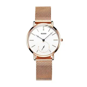 OLEVS 5190 Women Steel Mesh Quartz Luxury Popular Dress Lady Beautiful Watch - Variant 2