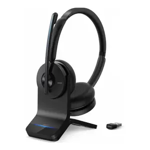 Anker PowerConf H700 Bluetooth Headphone with Charging Stand