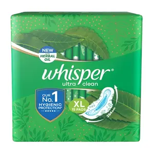 Whisper Ultra Clean XL Wings Sanitary Pads With CurveWear Technology - Variant 2