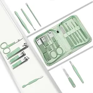 16Pcs Stainless Steel Nail Clipper & Nail Cutter Set