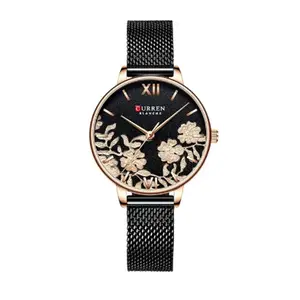 Curren 9065 Quartz Watch With Stainless Steel Strap for Women