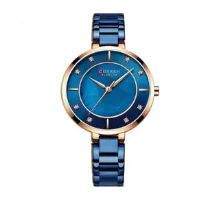 Curren 9051 Stainless Steel Waterproof Watch For Women - Variant 3